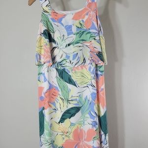 Christopher and banks printed dress size X